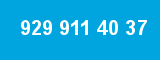 929 911 40 37
